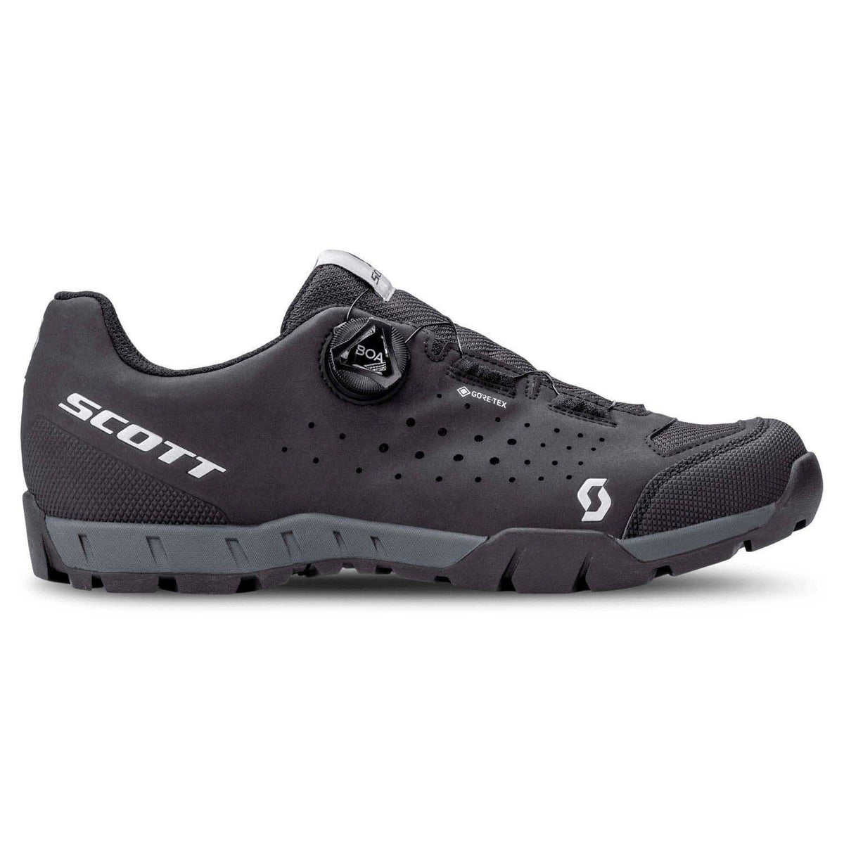Zapatillas MTB Scott Sport Trail Evo GORE/TEX Negro/Plata #4