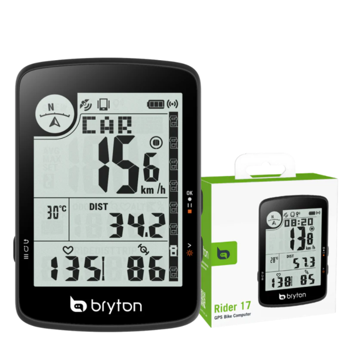 Gps Bryton Rider 17 E Negro