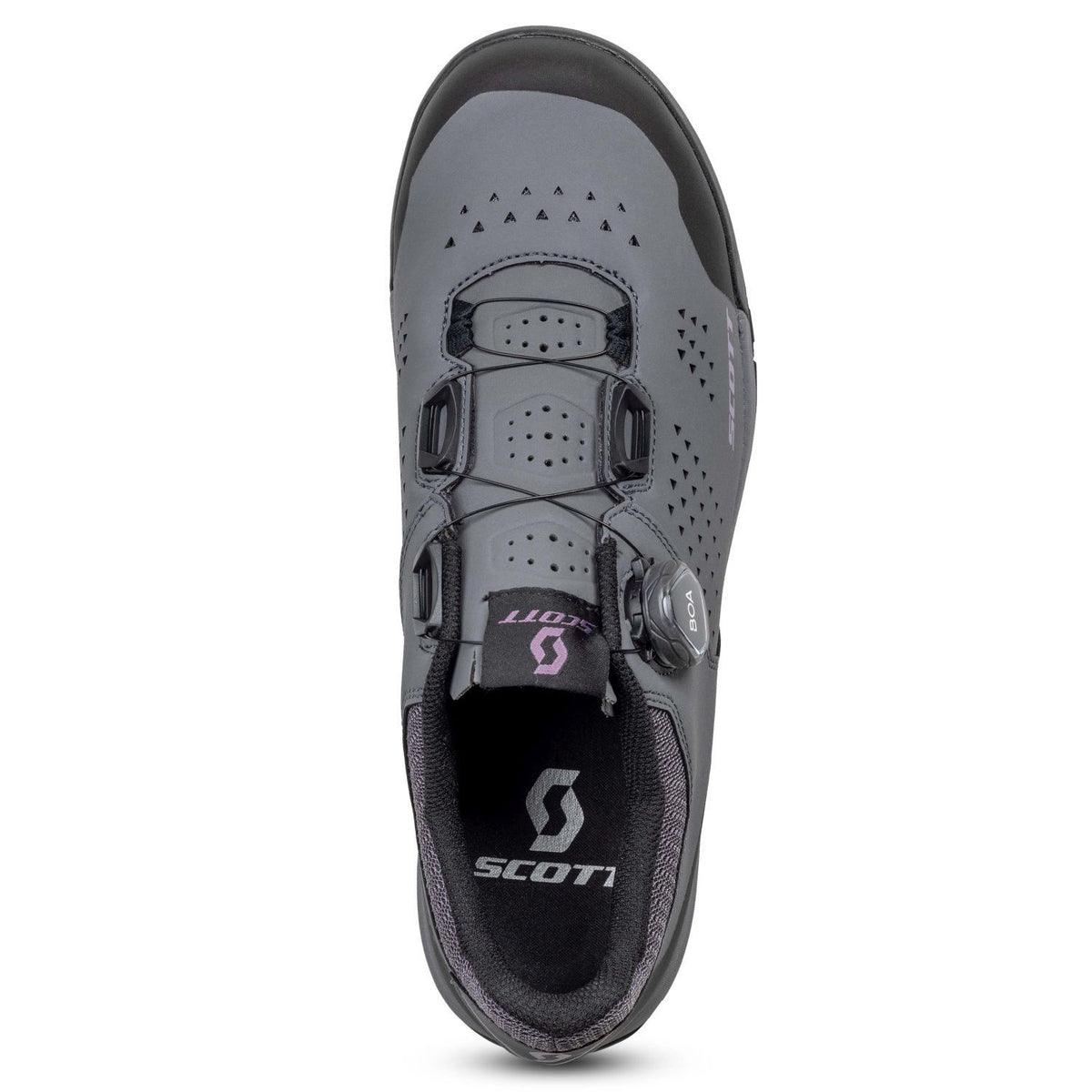 Zapatillas MTB Scott Shr/Alp BOA Clip Mujer Gris/Negro #6