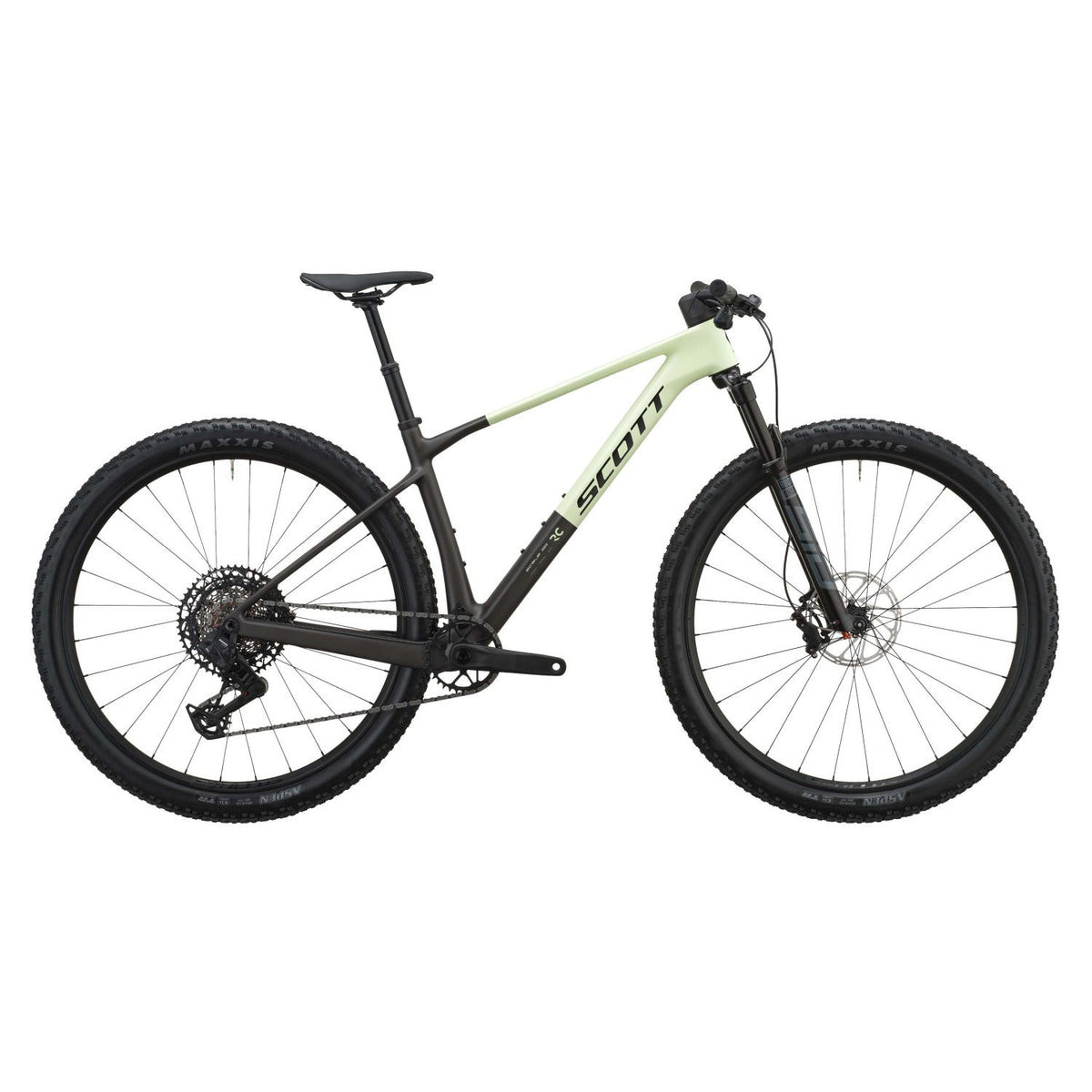 Scott Scale RC Team 2027 Cream Green/Carbon Black #2