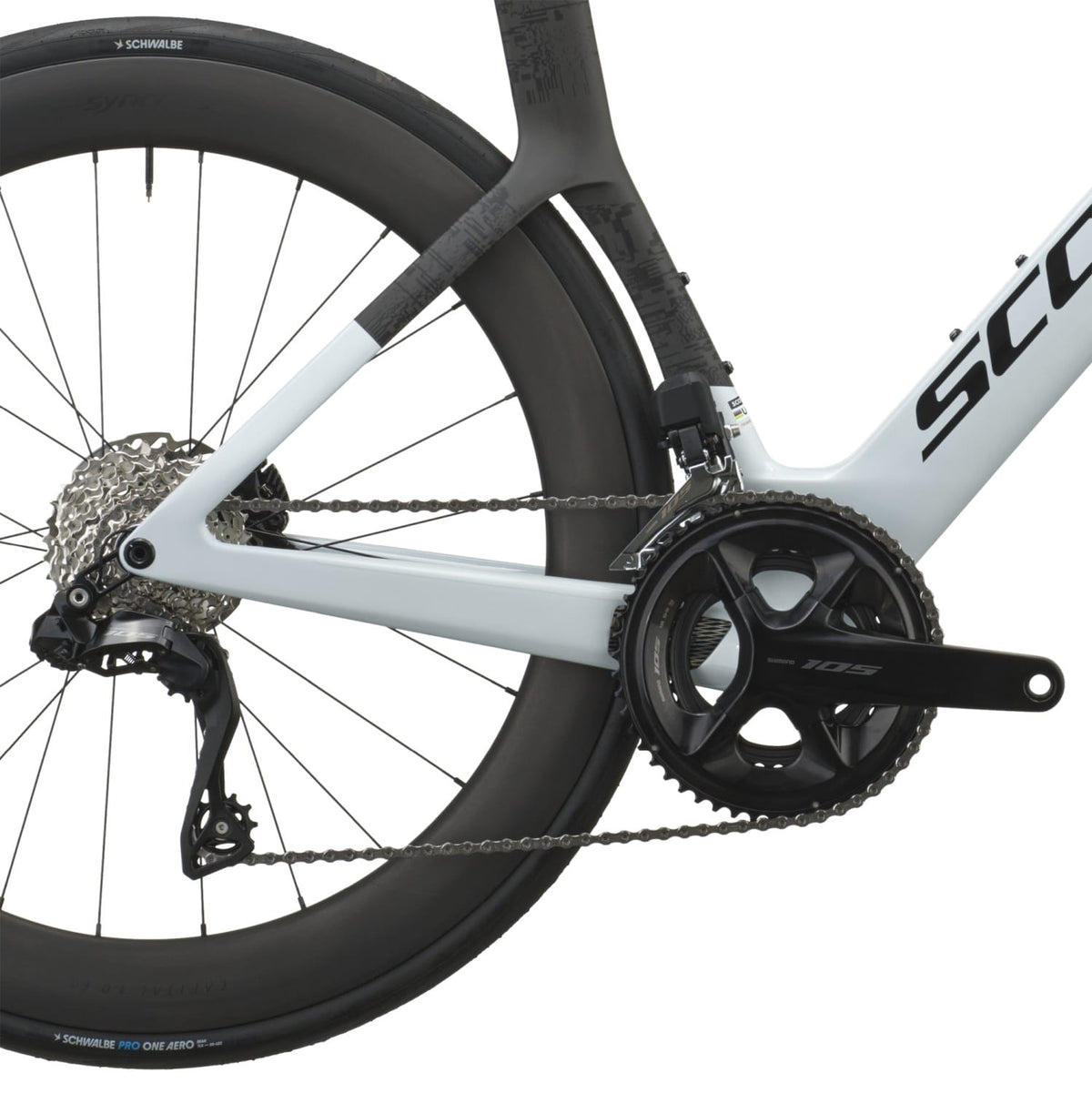 Scott Foil RC 20 2027 Cumulus White/Carbon Black #3