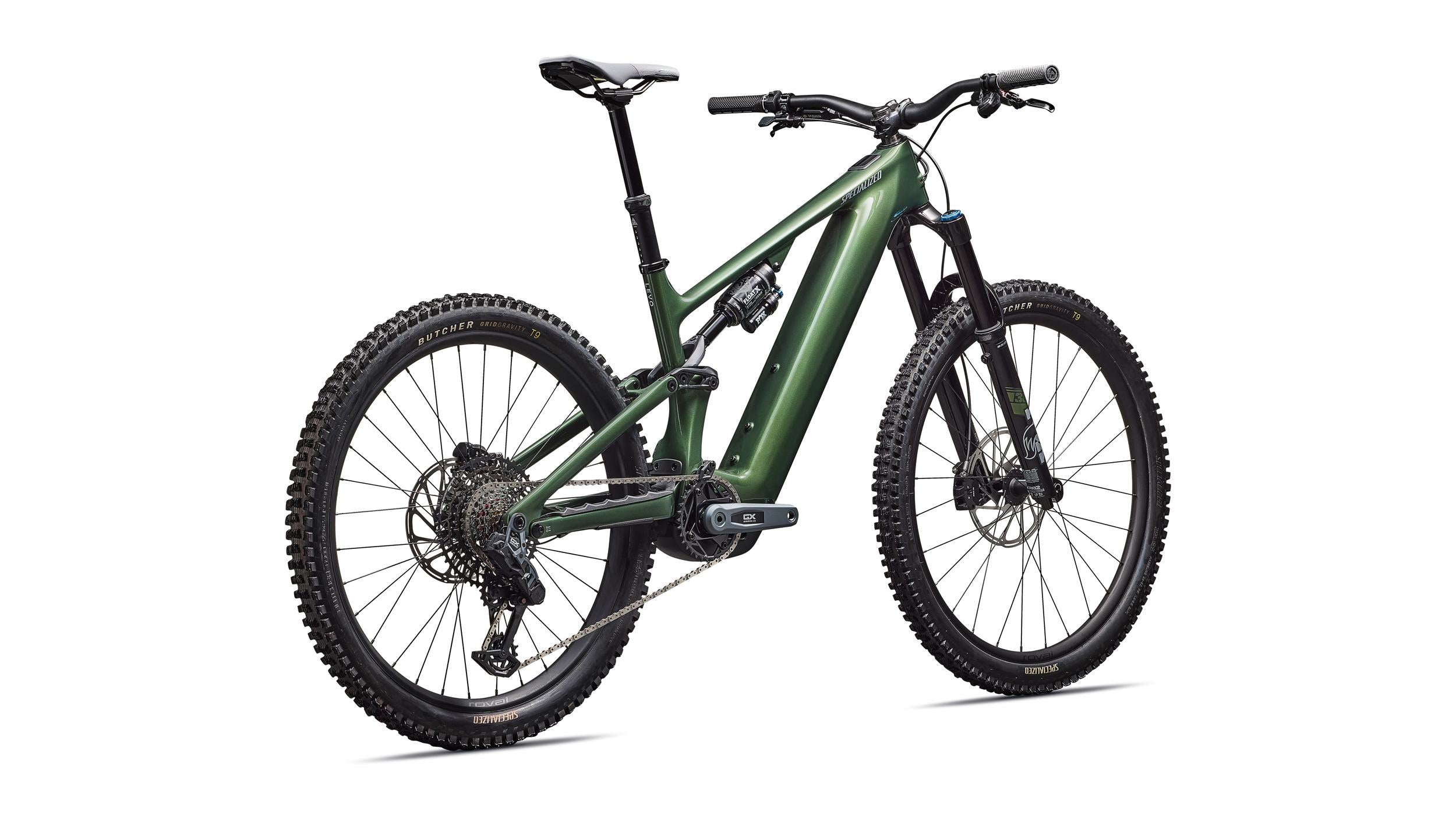 Bicicletas Electricas eTrail Turbo Levo 4 Expert Specialized 2026 Gloss Cypress Metallic/Silver Dust #3