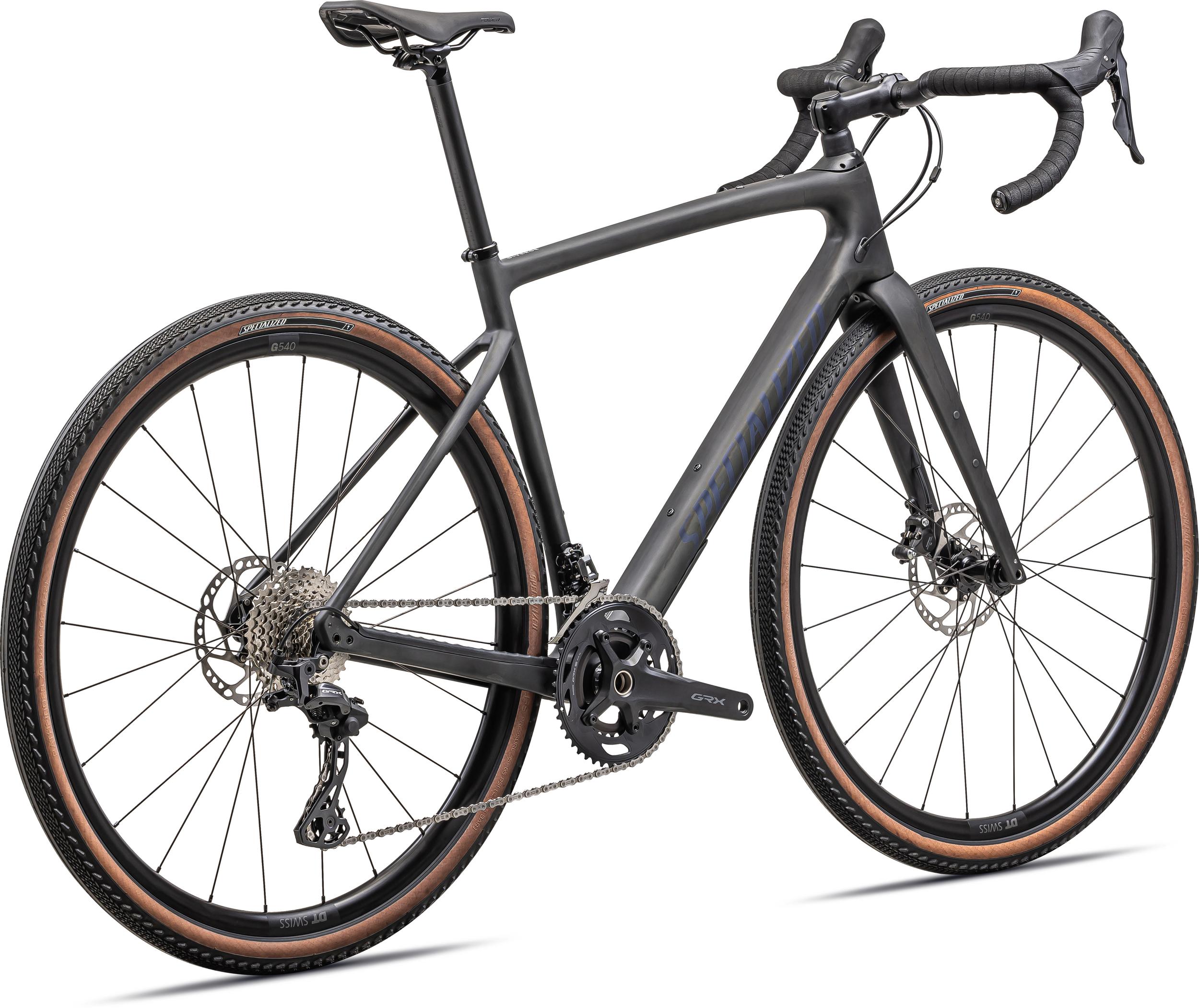 Bicicletas Gravel Diverge Sport Carbon Specialized 2024 Satin Carbon/Blue Onyx #3