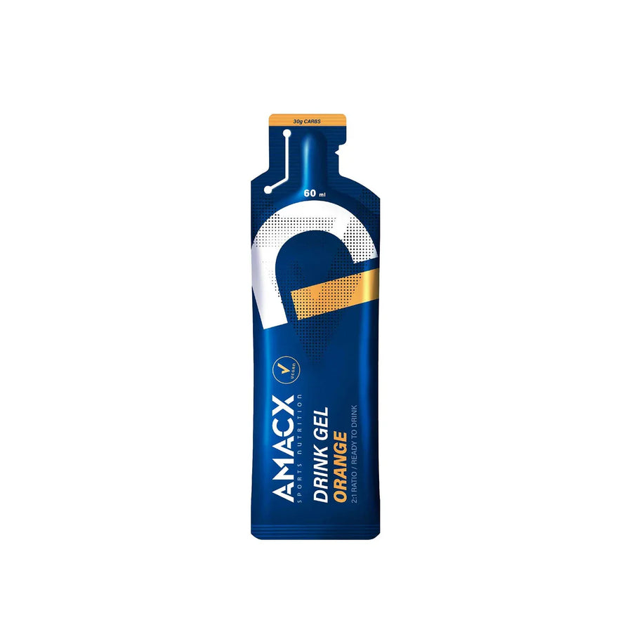 Geles Energéticos Bebibles Amacx Drink Gel Naranja Caja 12uds Azul #2