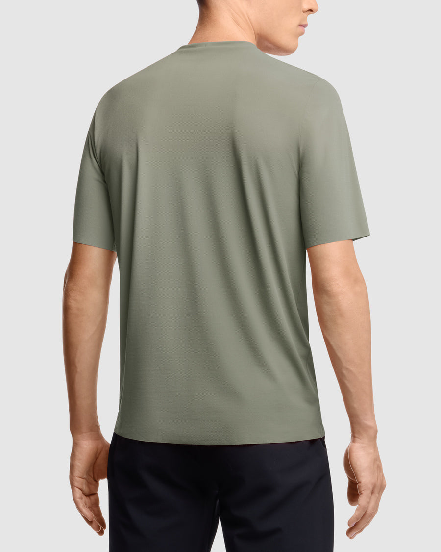 Camiseta Manga Corta Assos Tactical T5 Post Ride Hombre Edge Green #5