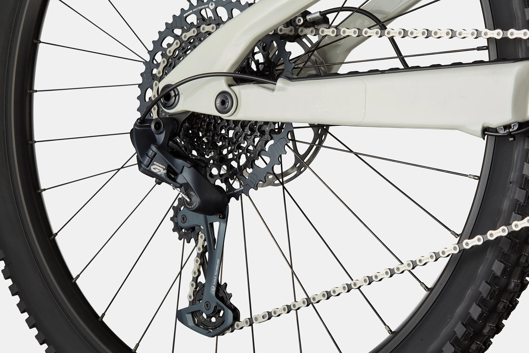 Bicicletas Trail Habit Carbon LT 1 Cannondale 2024 Chalk #6