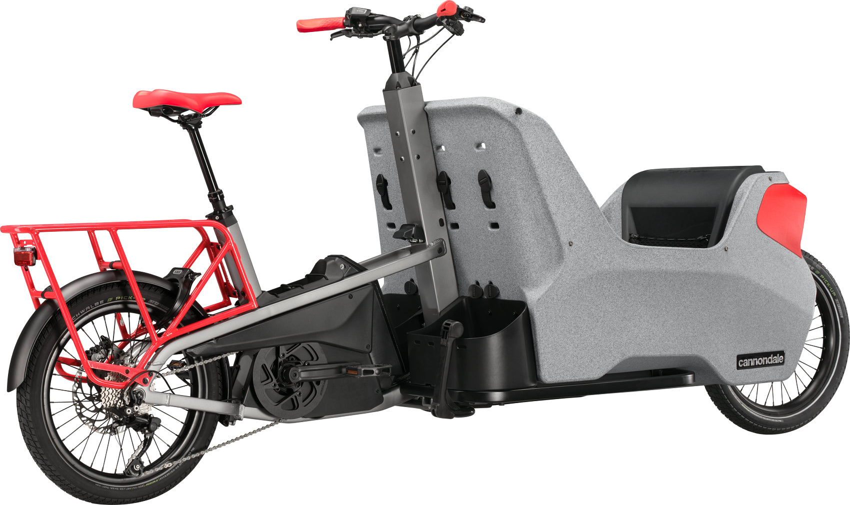 Bicicletas Electricas eCargo Wonderwagen Neo 2 Cannondale 2024 Grey #3