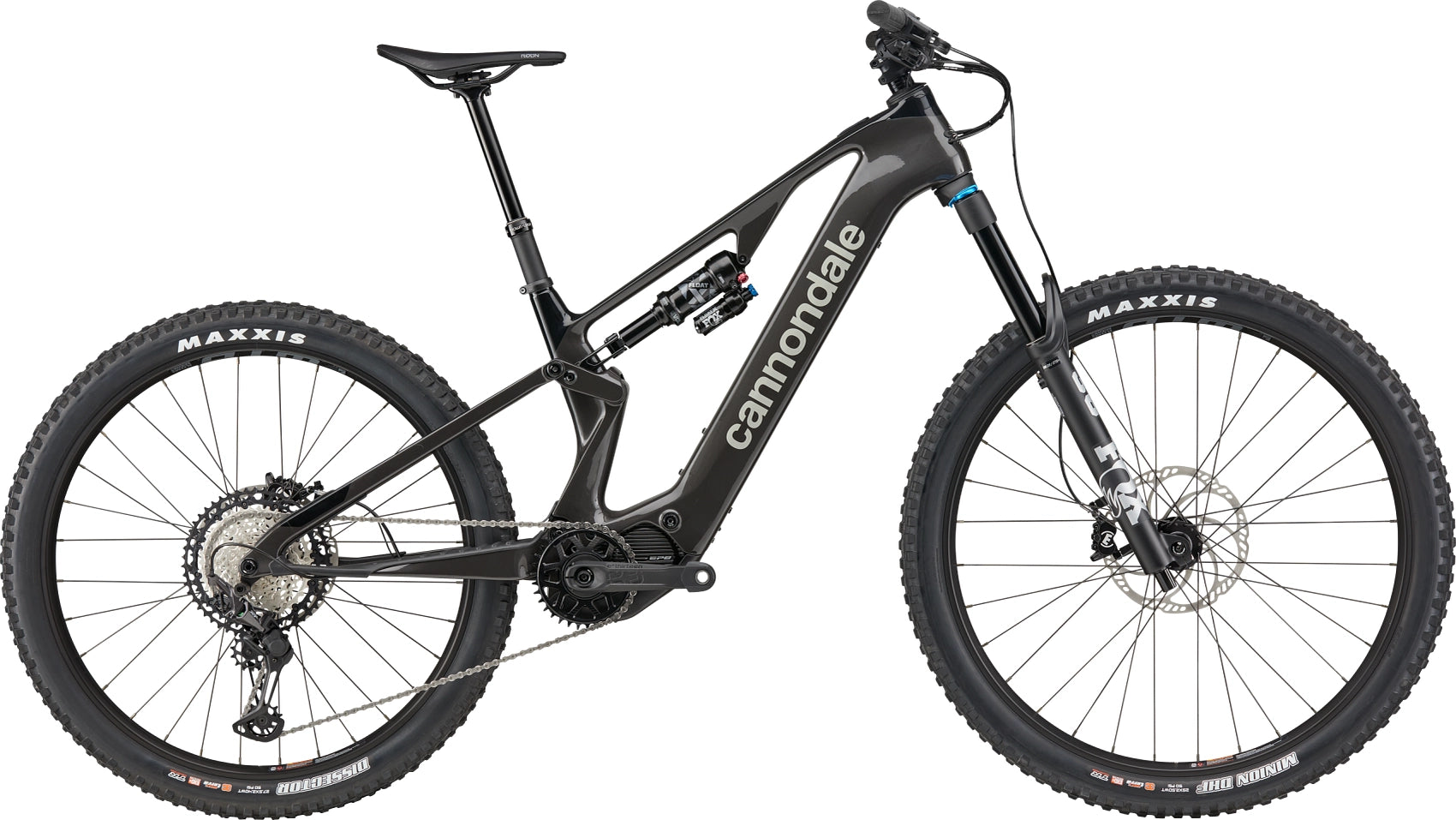 Bicicletas Electricas eTrail Moterra Neo Carbon SL 2 Cannondale 2025 Smoke Black #2