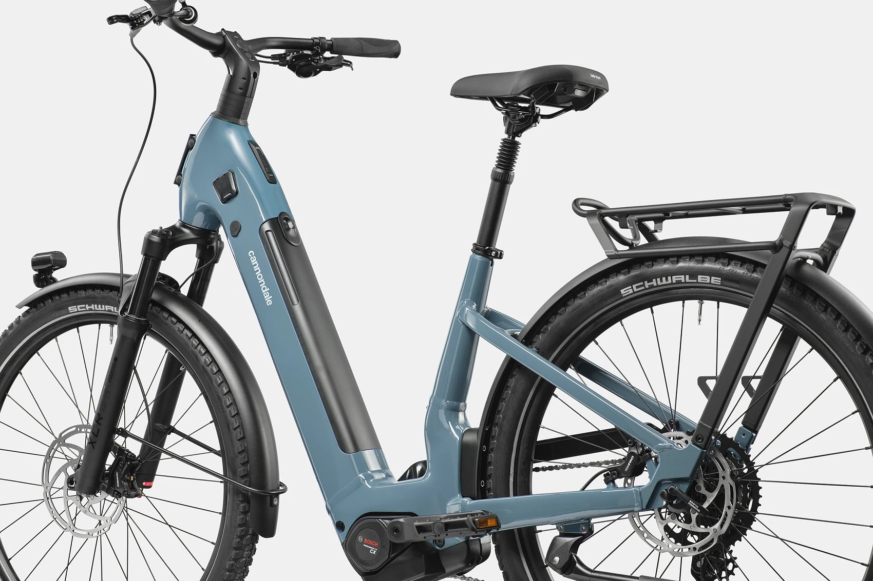 Bicicletas Electricas eUrbanas Tesoro Neo 2 Low Step-Thru Cannondale 2025 Storm Cloud #3
