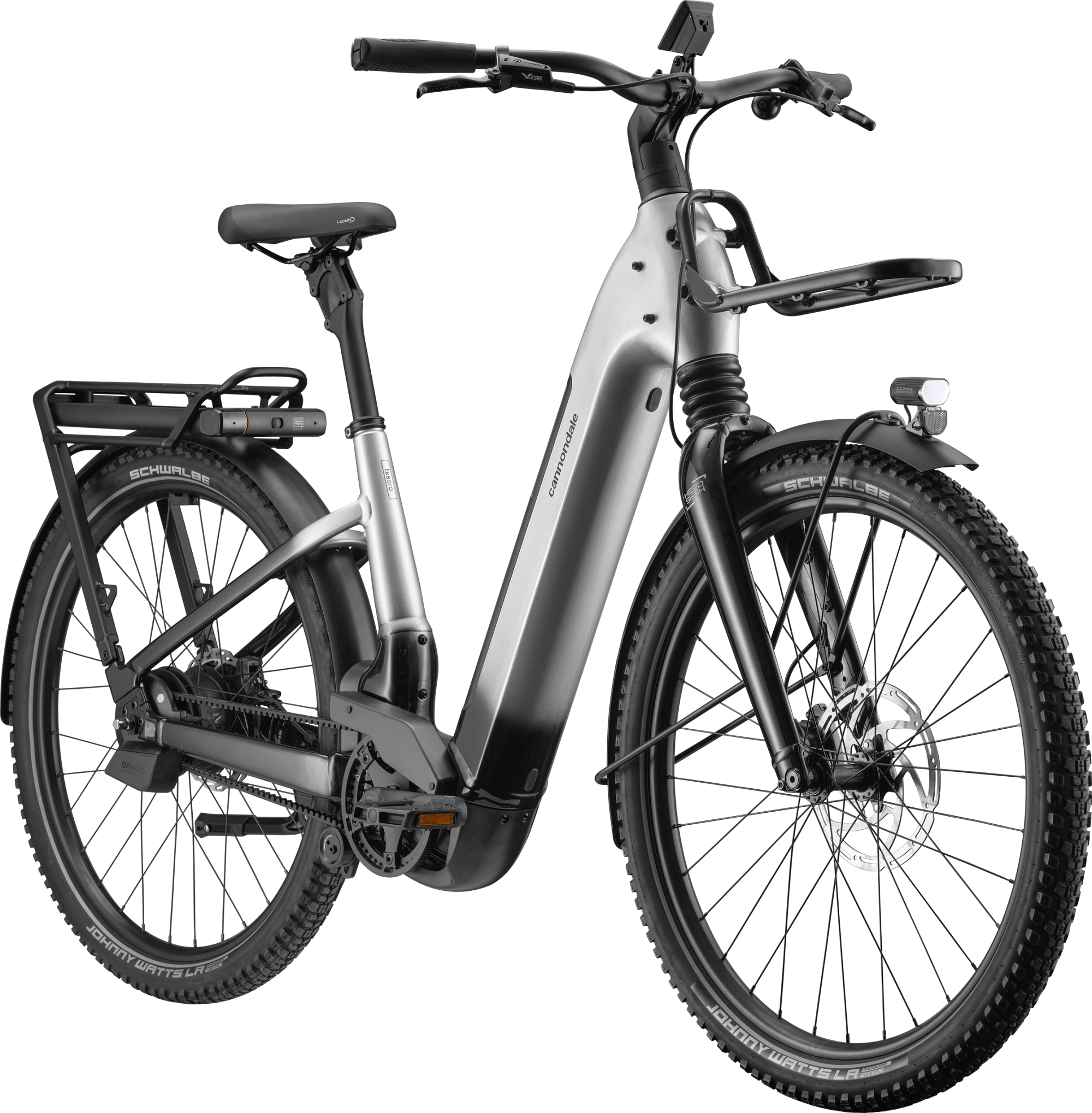 Cannondale Tesoro Automatiq Low StepThru HeadShok Mullet 2026 Silver #2