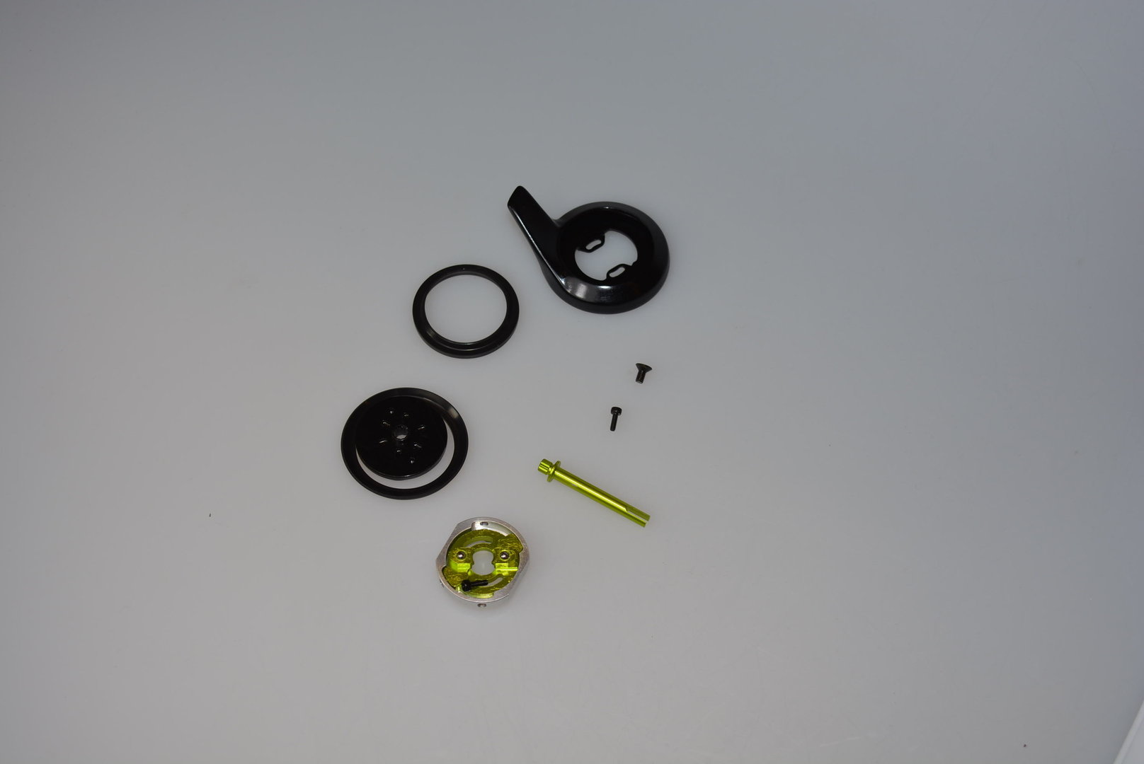 Conjunto Bloqueo Montaje Corona Horquilla Lefty Cannondale Negro