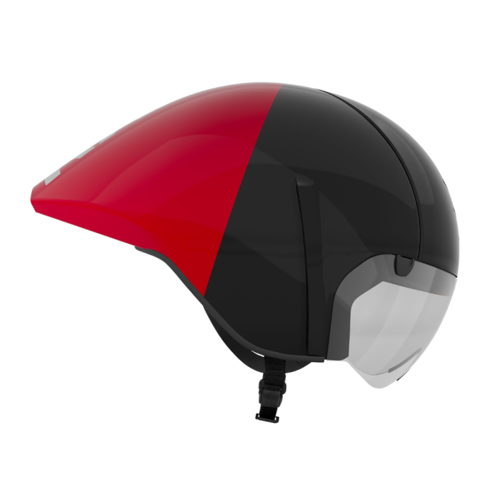 Casco Kask Mistral Negro/Rojo #2