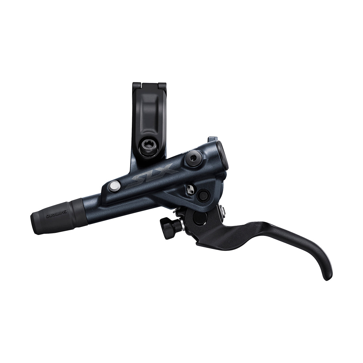 Kit Freno Disco Hidráulico Shimano SLX BR-M7100/BL-M7100 Delantero/Izquierdo Resina Sin Aletas/Adaptador Latiguillo 1000mm Negro