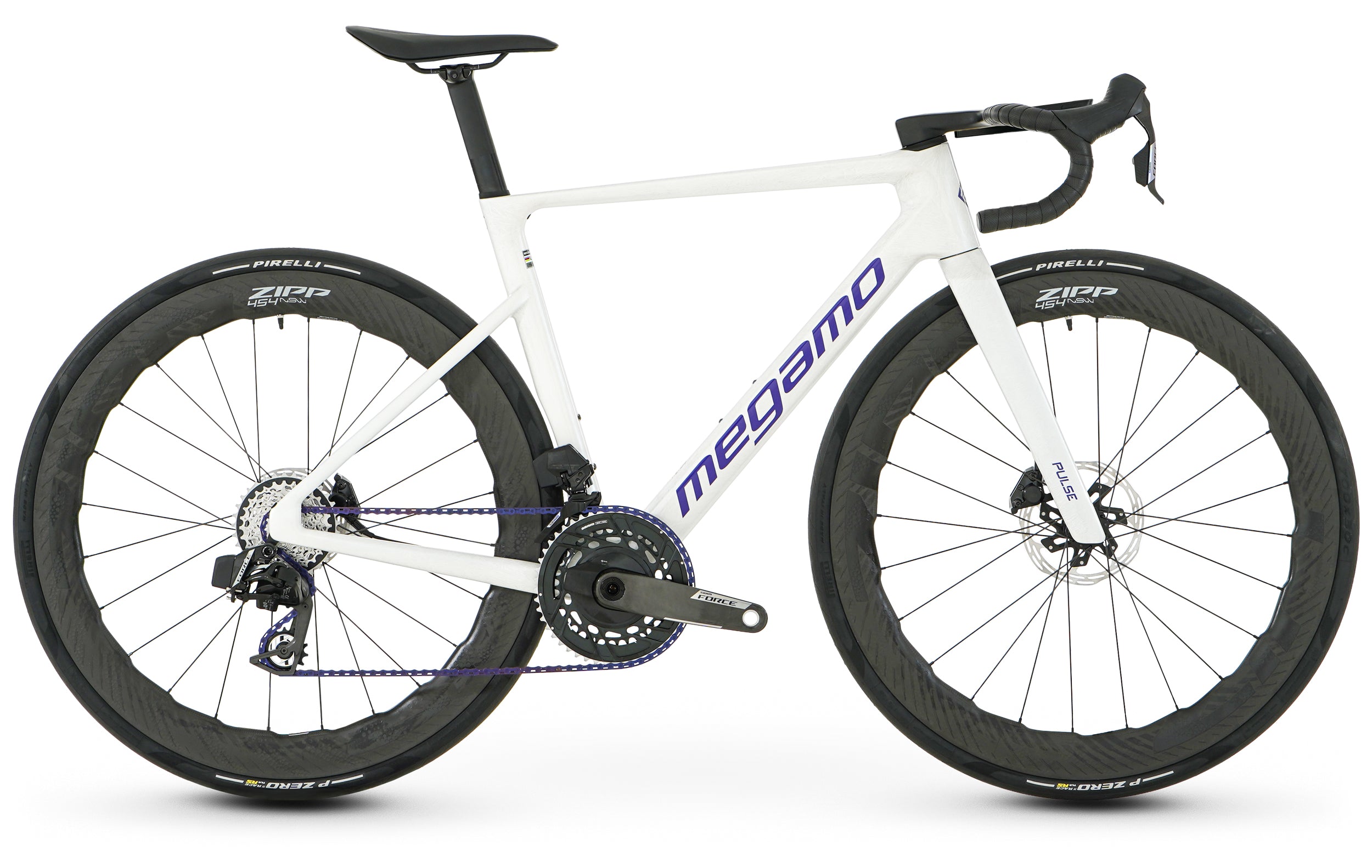 Megamo Pulse Sram Edition 2026 White Ice