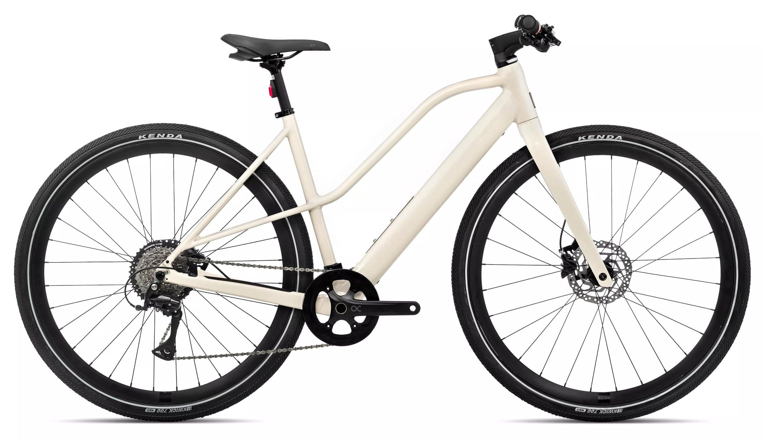 Orbea Vibe Mid H30 2024 Ivory White Gloss