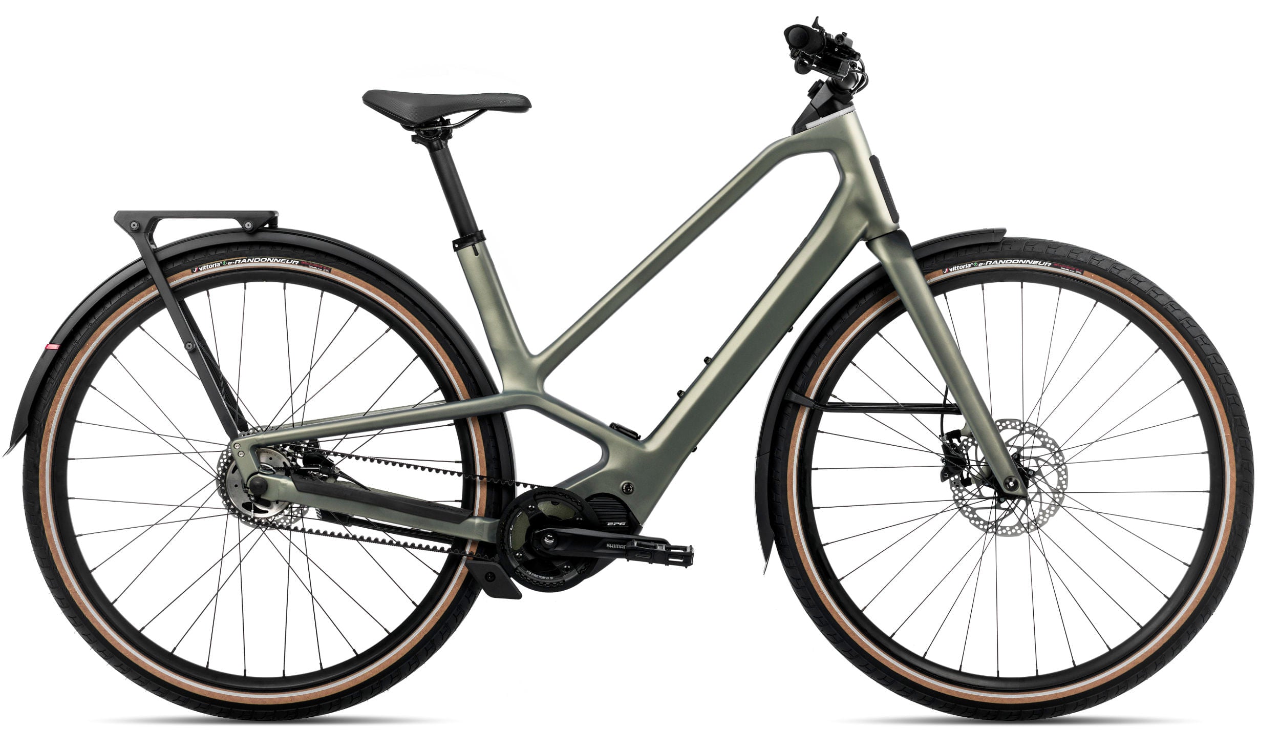 Bicicletas Electricas eUrbanas Orbea Diem 20 2025 Spaceship Green Matt