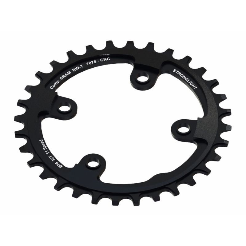 Plato Stronglight Sram XX1 MTB Aluminio 1x11v Negro
