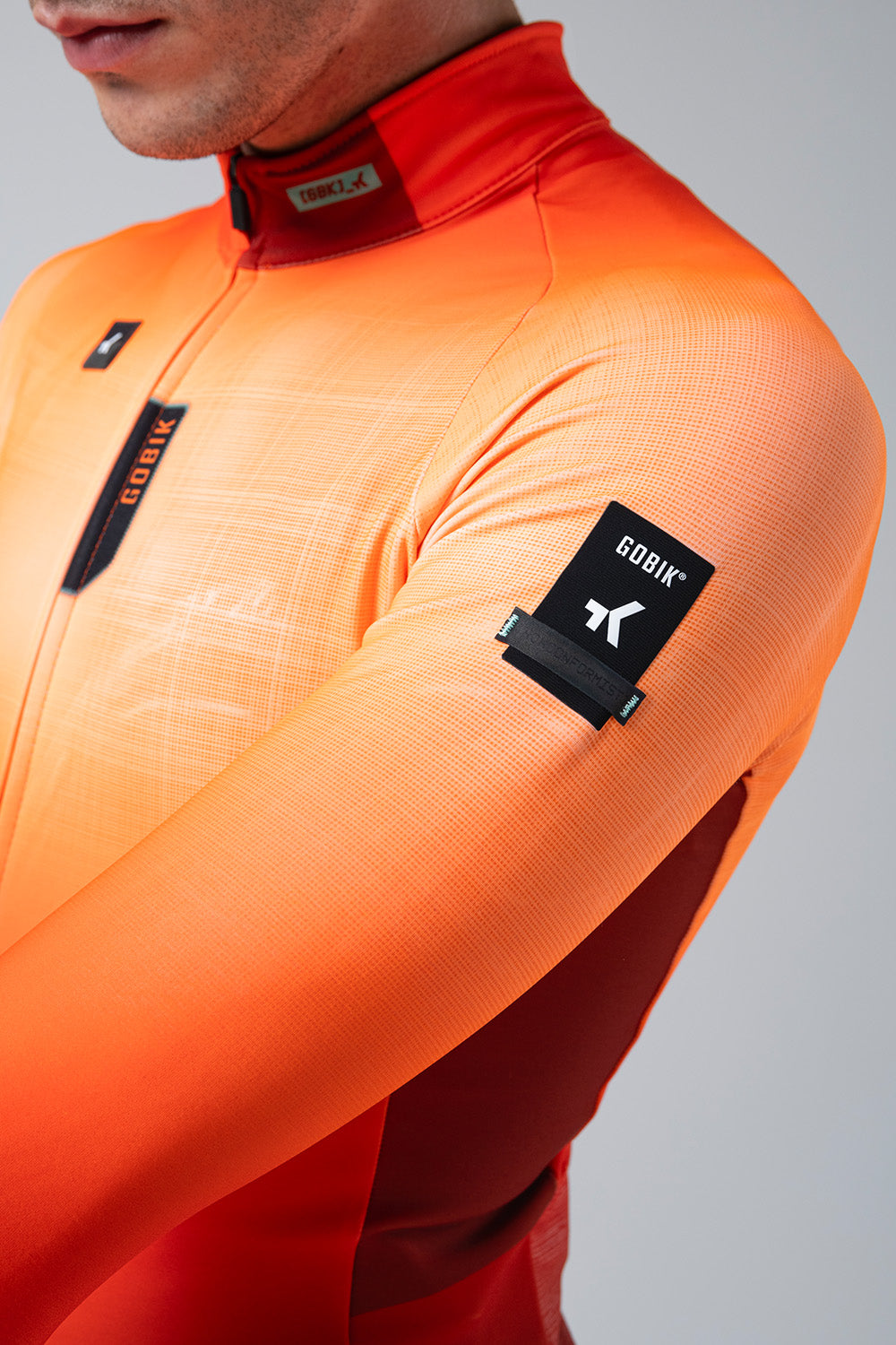 Maillot Manga Larga Hyder Gobik Hombre Tangelo #7