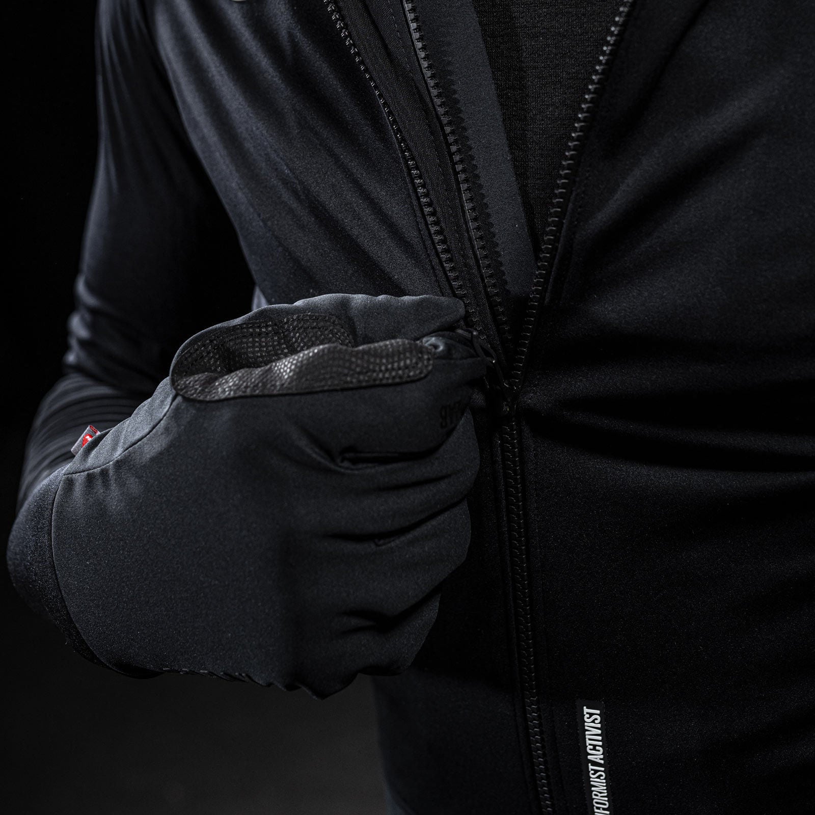 Nuuk Primaloft Guantes Termicos Ligeros Gobik Unisex Negro True #3