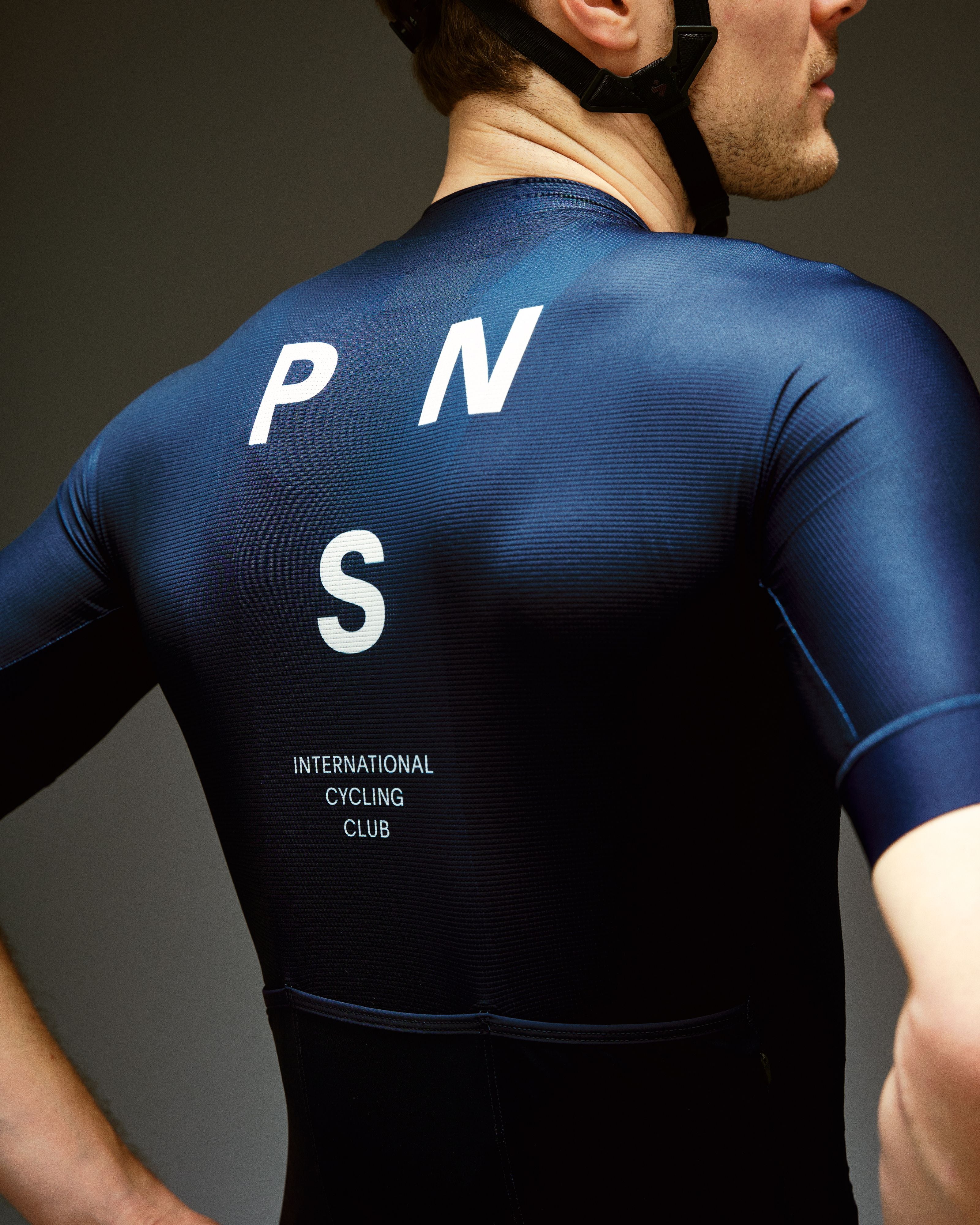 Maillot Manga Corta Pas Normal Studios Mechanism Hombre Navy #5