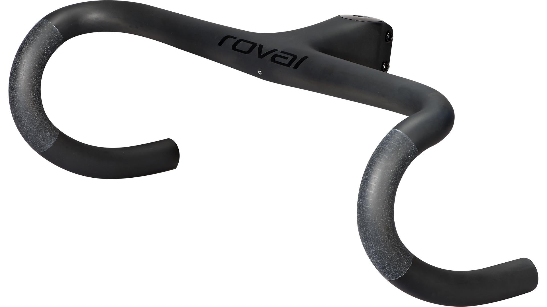 Roval Alpinist Cockpit Manillar Carretera Specialized 31.8mm Mate Carbon/Gloss Negro