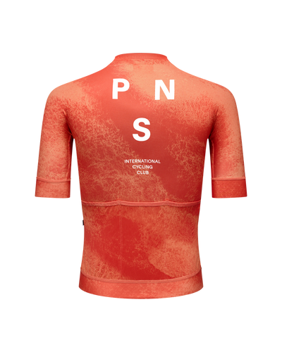 Maillot Manga Corta Pas Normal Studios Mechanism Hombre AOP Hibiscus Orange #4