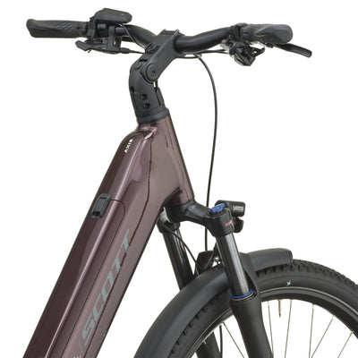 Scott Axis 10 Wave 2027 Aubergine Red #5