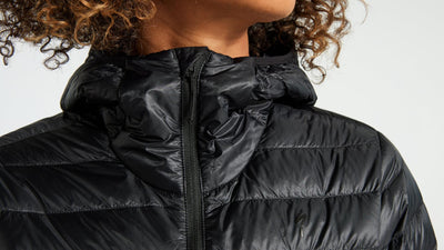 Chaqueta Plumas Empaquetable Specialized Mujer Negro #4