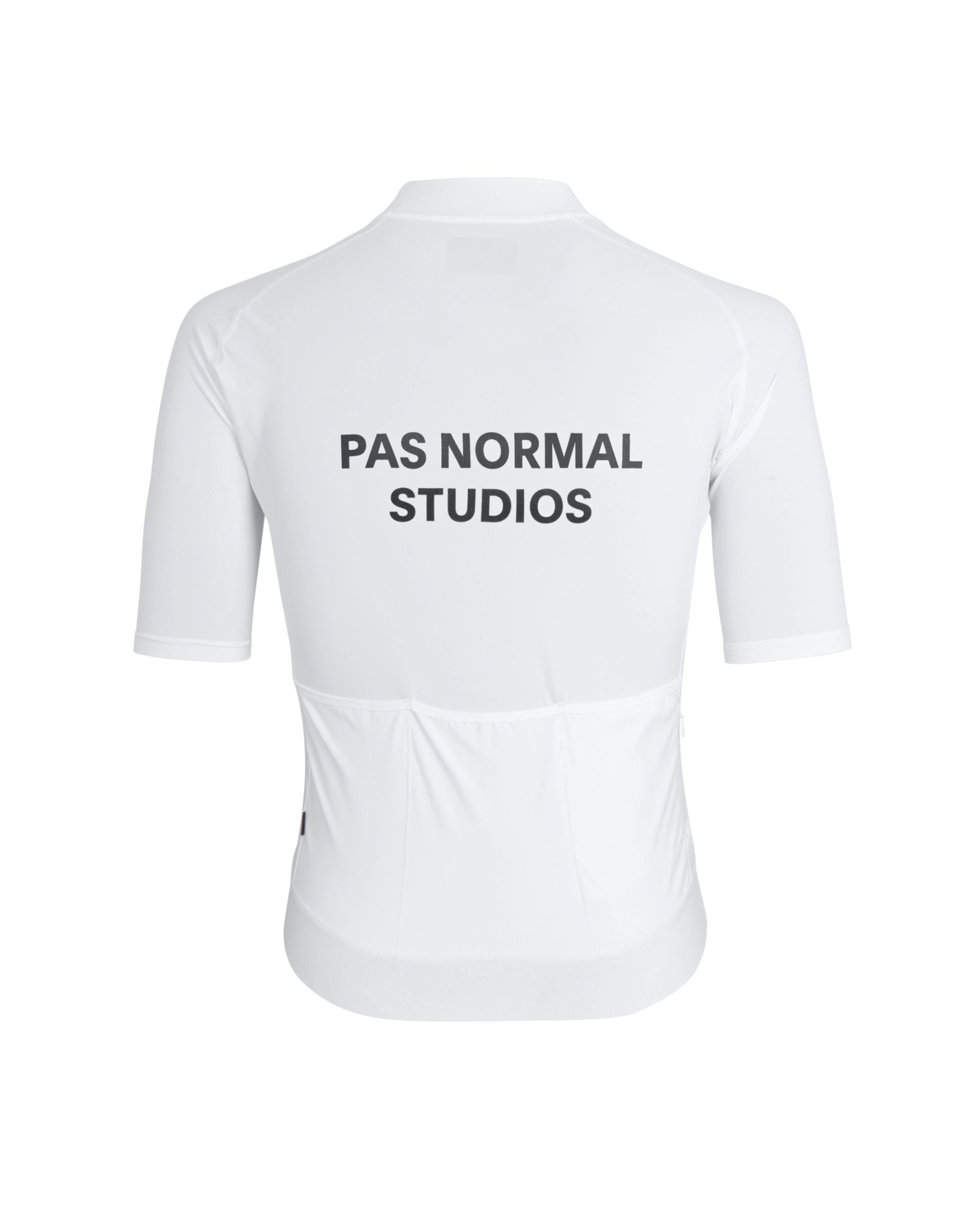 Maillot Manga Corta Pas Normal Studios Essential Hombre Blanco #2