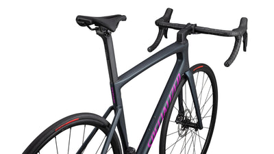 Bicicletas Carretera Tarmac SL7 Comp Shimano 105 Di2 Specialized 2023 Satin Metallic Deep Lake/Purple Orchid #4