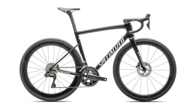 Bicicletas Carretera Tarmac SL8 Pro Ultegra Di2 Specialized 2025 Gloss Carbon/Metallic White Silver #2