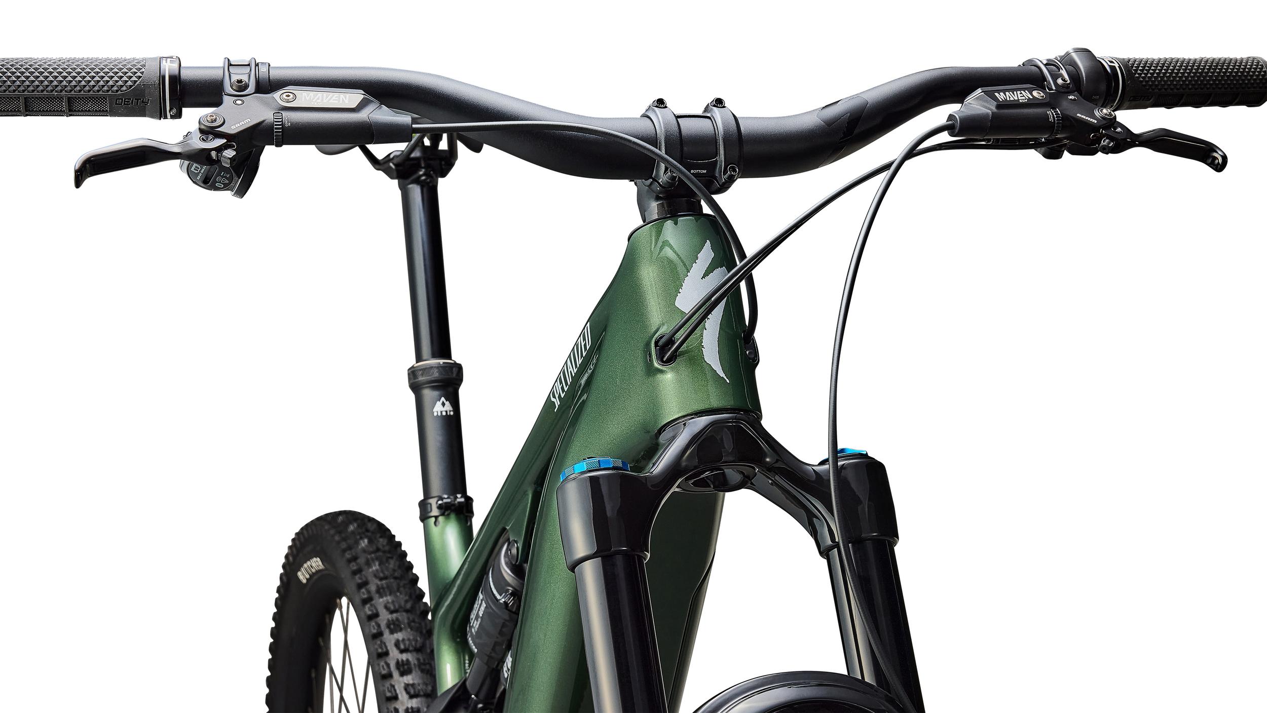 Bicicletas Electricas eTrail Turbo Levo 4 Expert Specialized 2026 Gloss Cypress Metallic/Silver Dust #5