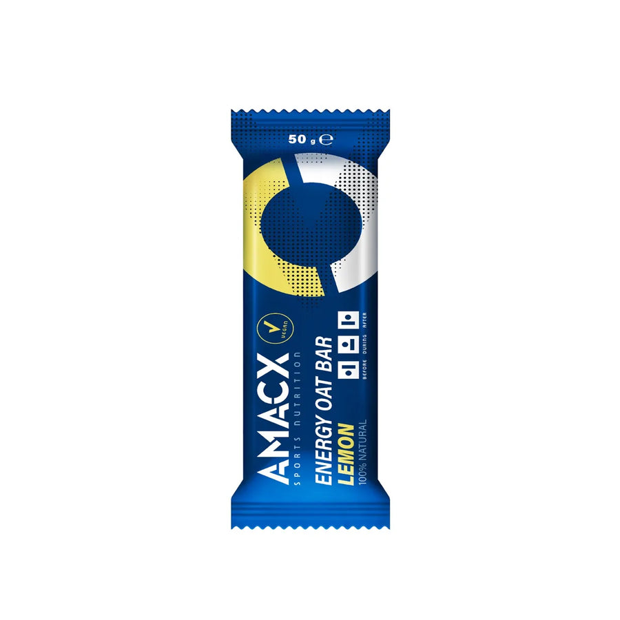 Barritas Energéticas Avena Amacx Energy Oat Bar Limón Caja 12uds Transparente #2