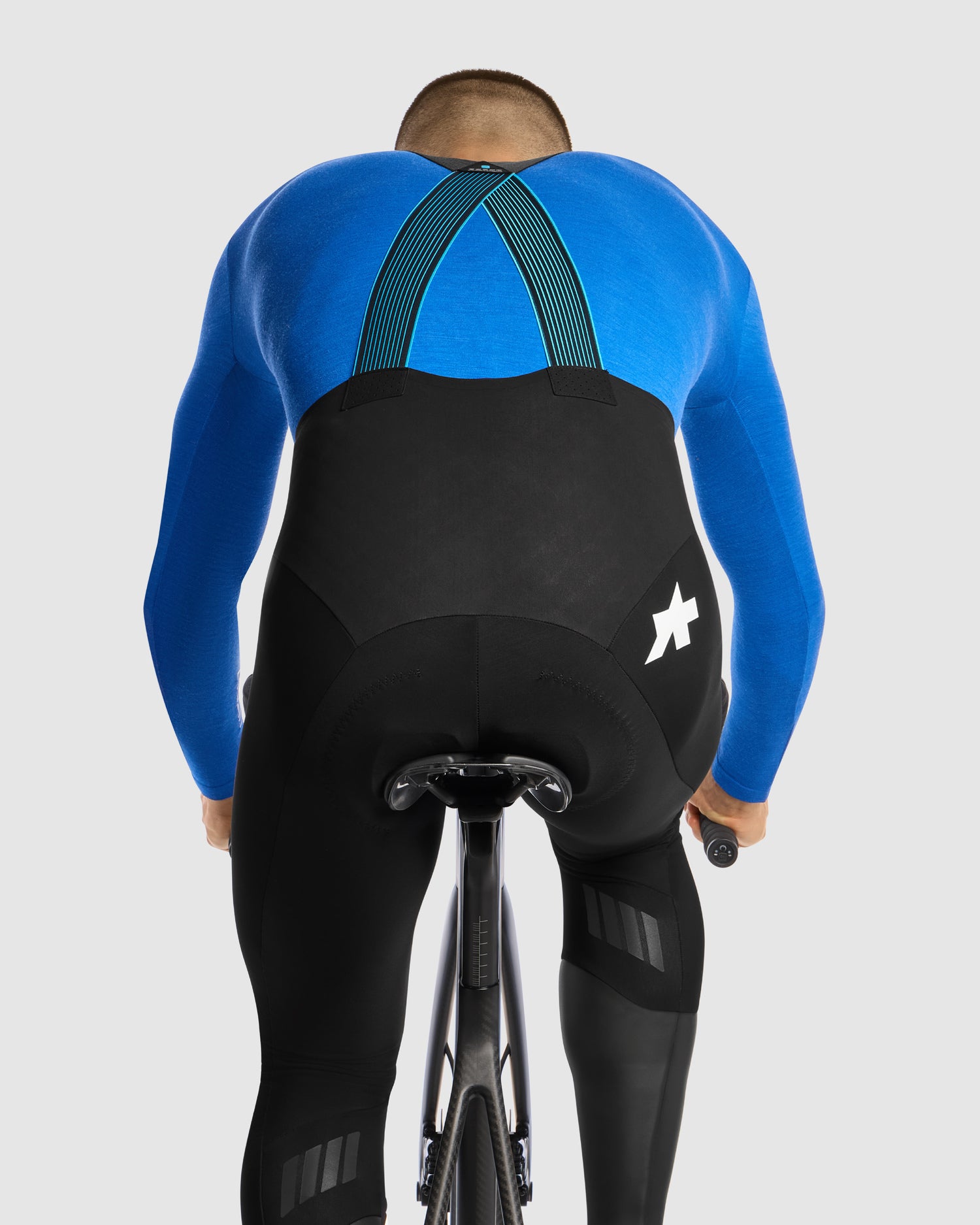 Assos Equipe RS Johdah Ultraz S11 Culote Largo Tirantes Invierno Negro #6