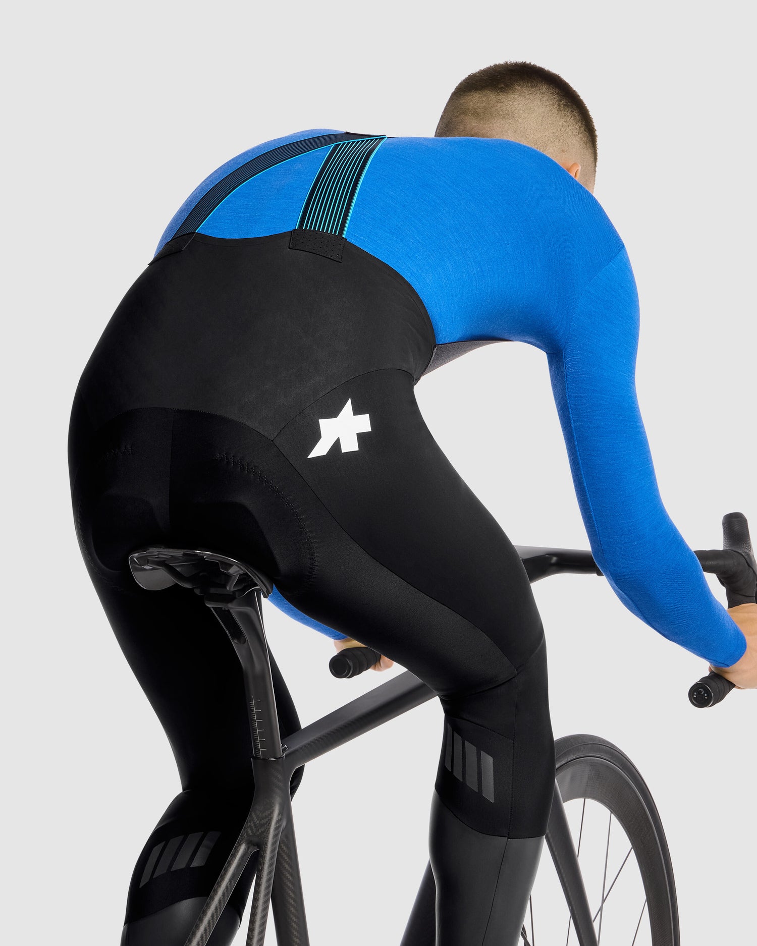 Assos Equipe RS Johdah Ultraz S11 Culote Largo Tirantes Invierno Negro #7