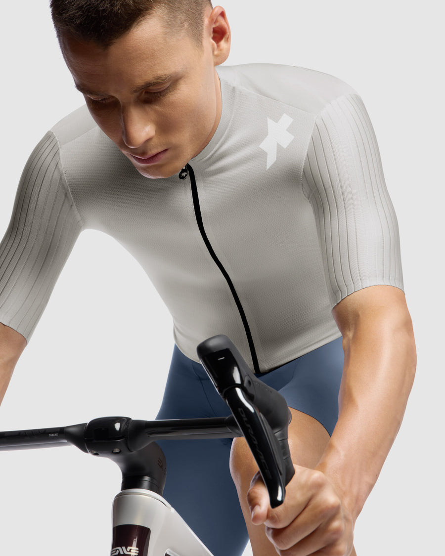 Maillot Manga Corta Assos Equipe RS S11 Hombre Almond Milk #8