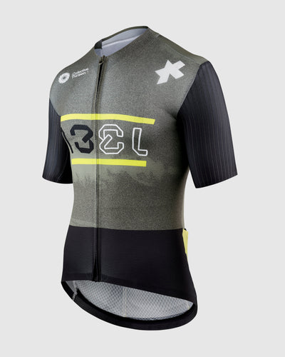 Maillot Manga Corta Assos Equipe RS Collective 13 S11 Hombre Collective Green #5