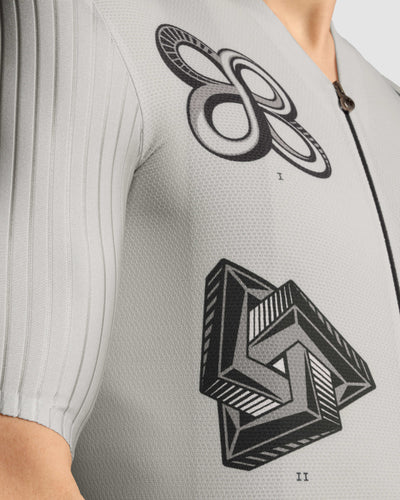 Maillot Manga Corta Assos Equipe RS S11 X Safa Brian Hombre Almond Milk #10
