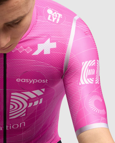 Maillot Manga Corta Assos Mille GT S11 Evo EF Hombre Pink EF #9