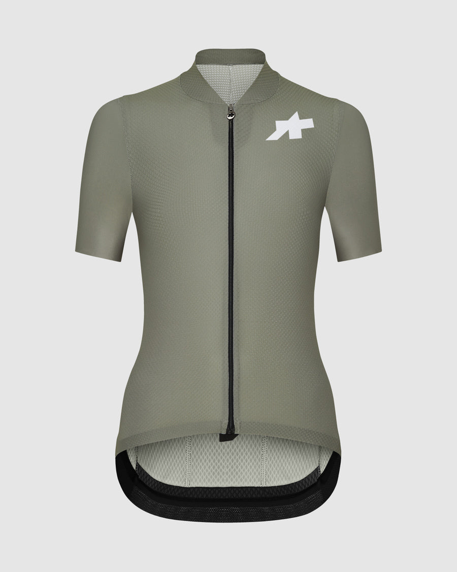 Maillot Manga Corta Assos Uma GT S11 Mujer Evo Edge Green