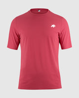 T-Shirt Manches Courtes Assos Post Ride Tactica T5 Homme Deadly Berry