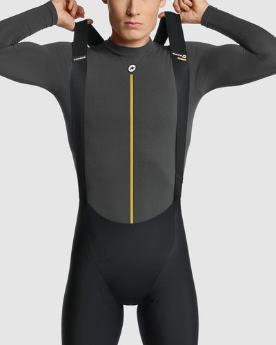 Assos LS P1 Camiseta Interior Manga Larga Primavera/Otoño Anthracite Grey #7