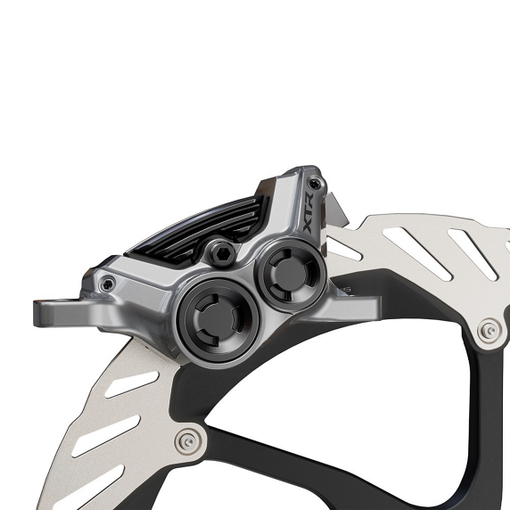 Pinza Freno Disco Hidráulico Shimano XTR BR-M9220 4 Pistones Post Mount Negro #2