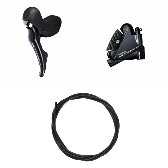 Kit Freno Disco Delantero Shimano Ultegra ST-R8020/BR-R8070/Latiguillo Negro