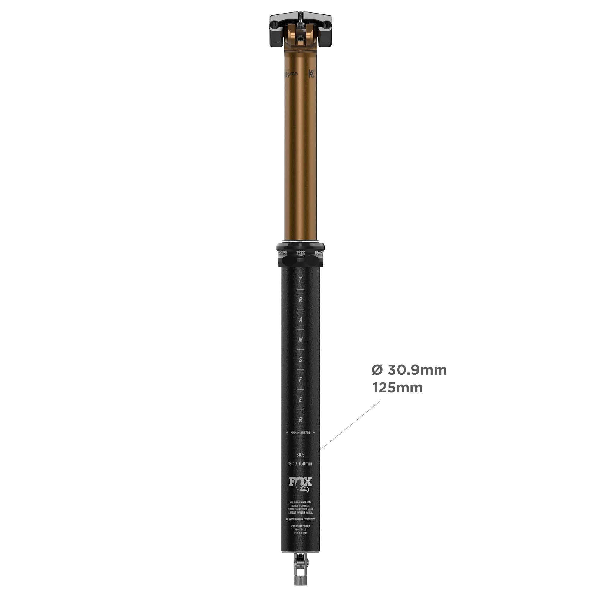 Tija Fox Transfer Factory K 30.9mm 125mm Drop Internal 2022 #2
