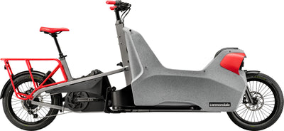 Bicicletas Electricas eCargo Wonderwagen Neo 1 Cannondale 2024 Grey #2