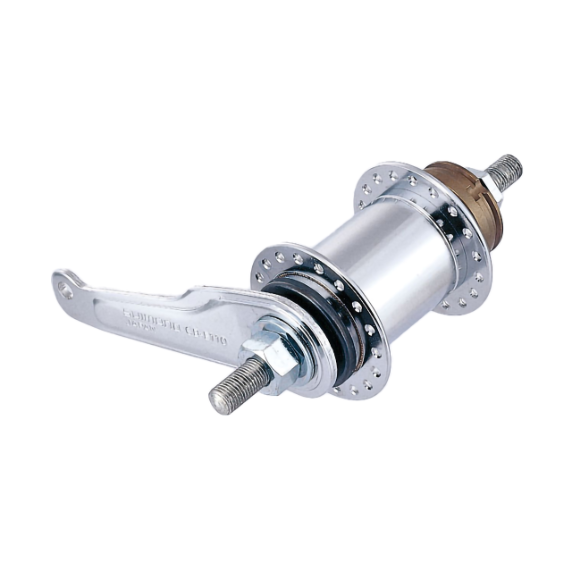 Contrapedal Shimano CB-E110 1x 117mm Eje 158mm Plata