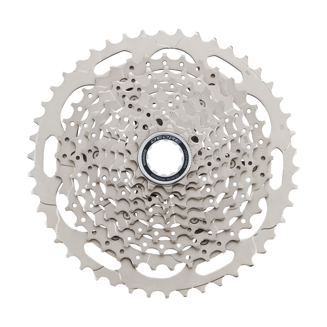 Casete Shimano Deore CS-M4100 10v Gris