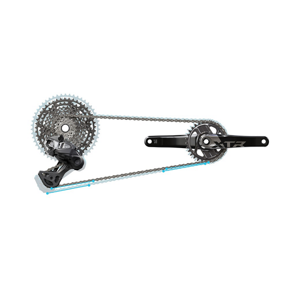 Casete Shimano XTR CS-M9200 12v Negro #6