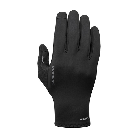 Guantes Shimano Competición Windflex Unisex Negro